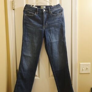 Universal Thread Dark Blue Straight Leg Jeans